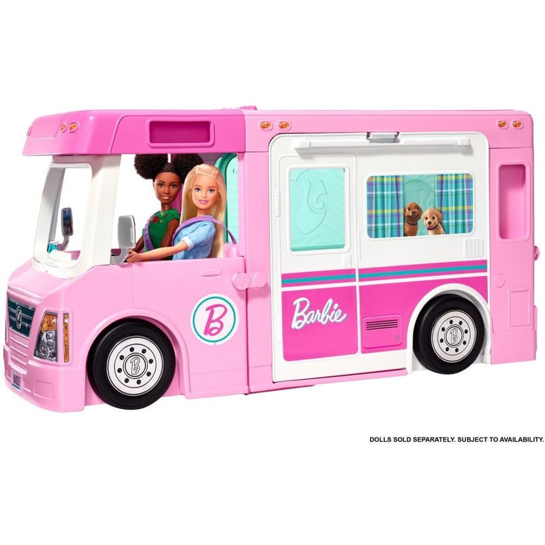 Barbie Estate 3-In-1 Dreamcamper Vehicle With Pool, Truck, Boat
