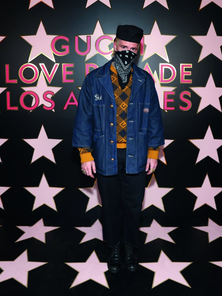 Trevor Andrew at the Gucci Love Parade Runway Show