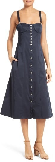 Tibi Mila Midi Dress