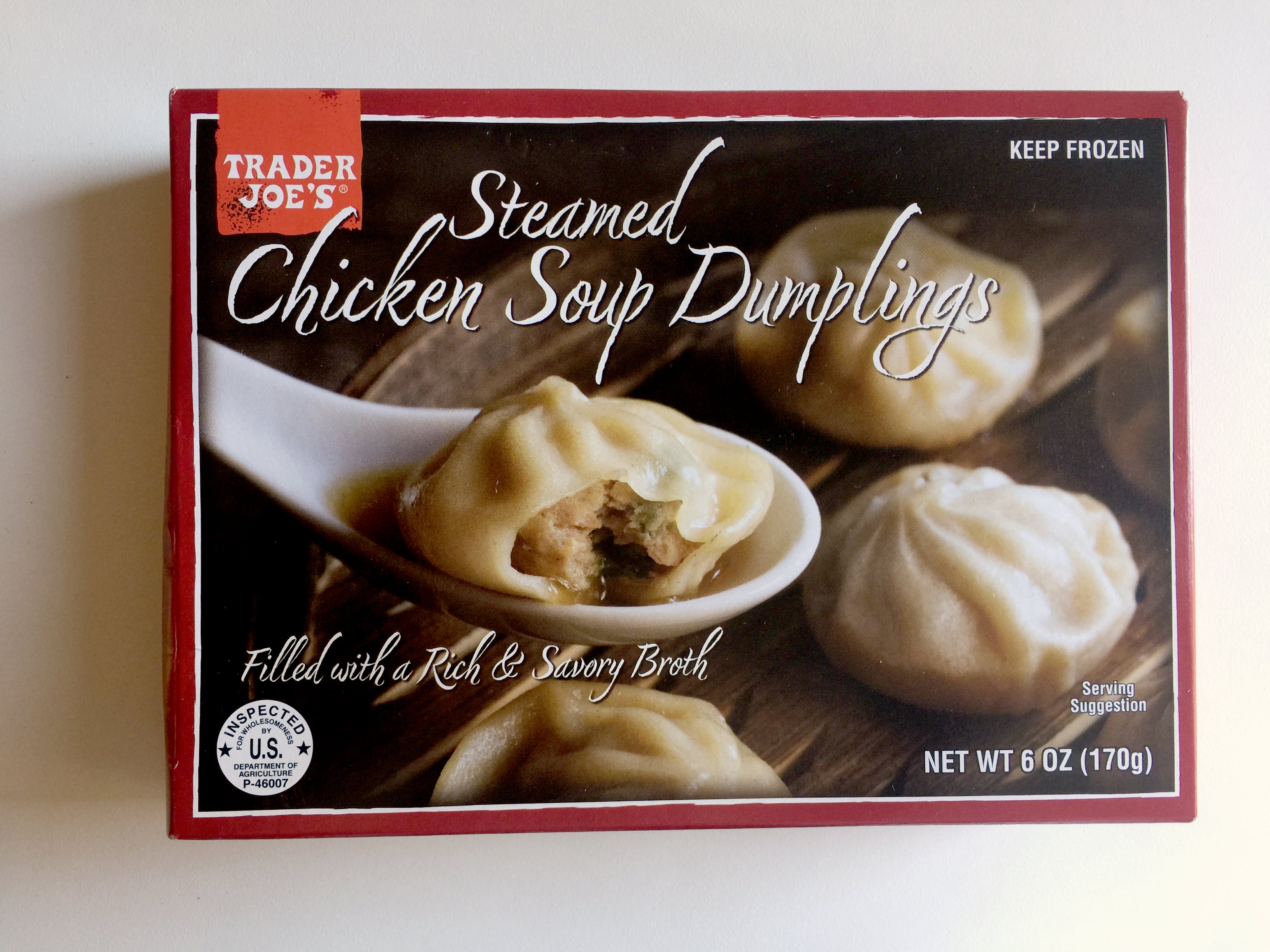  Trader Joe's Steamed Chicken Soup Dumplings (Pack of