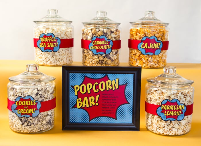 Monday: Popcorn Bar