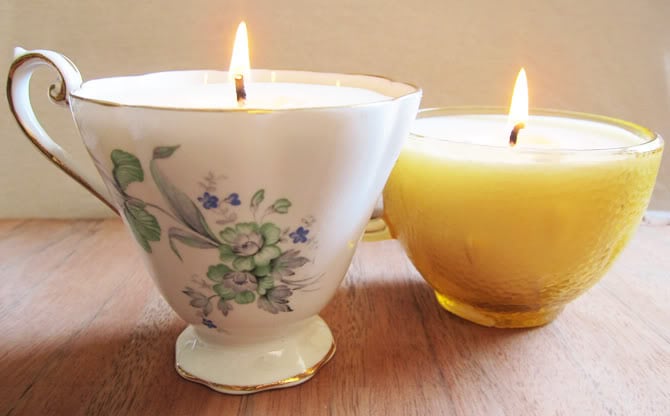 Teacup Candles