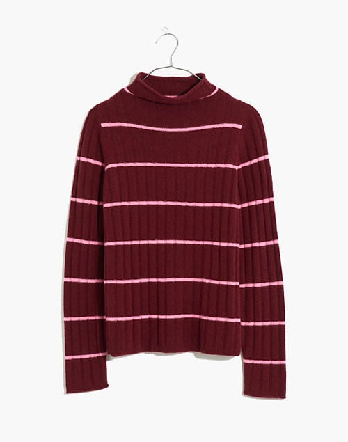 Striped Evercrest Turtleneck Sweater