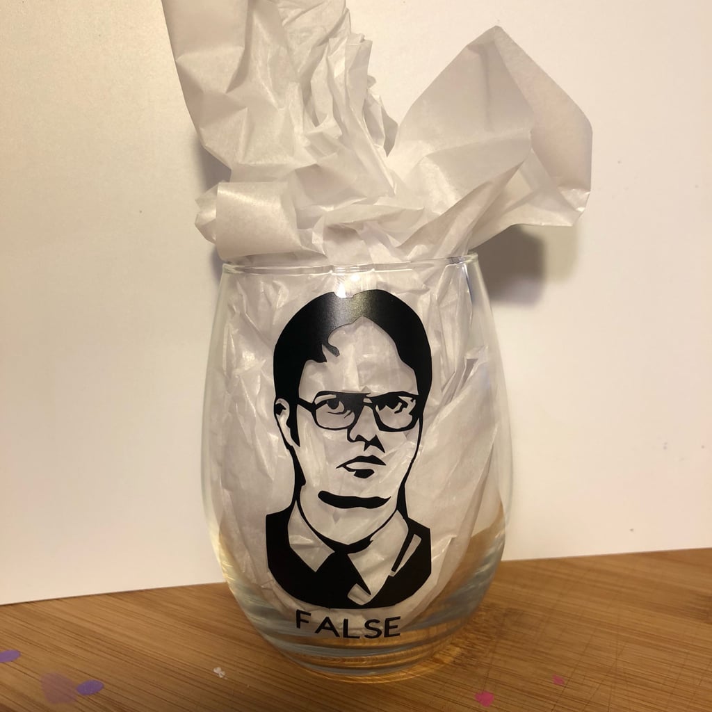 Dwight Schrute Glass