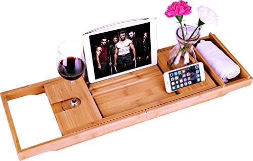 Bamboo Bathtub Caddy Tray