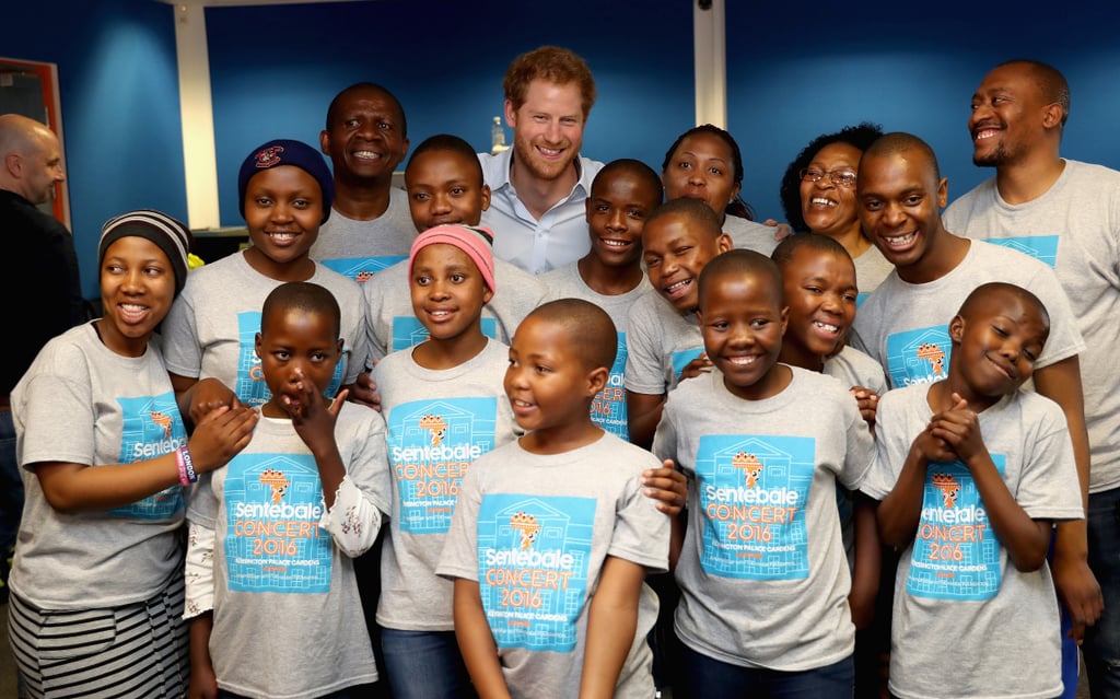 Prince Harry and Joss Stone With Children's Choir June 2016