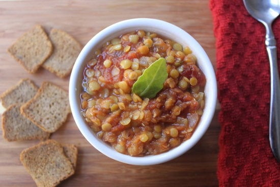 Spinach Carrot Lentil Soup