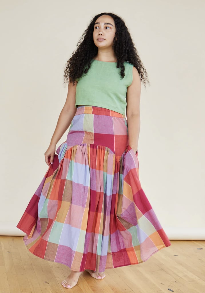 Rujuta Sheth Leila Skirt in Picnic Chex