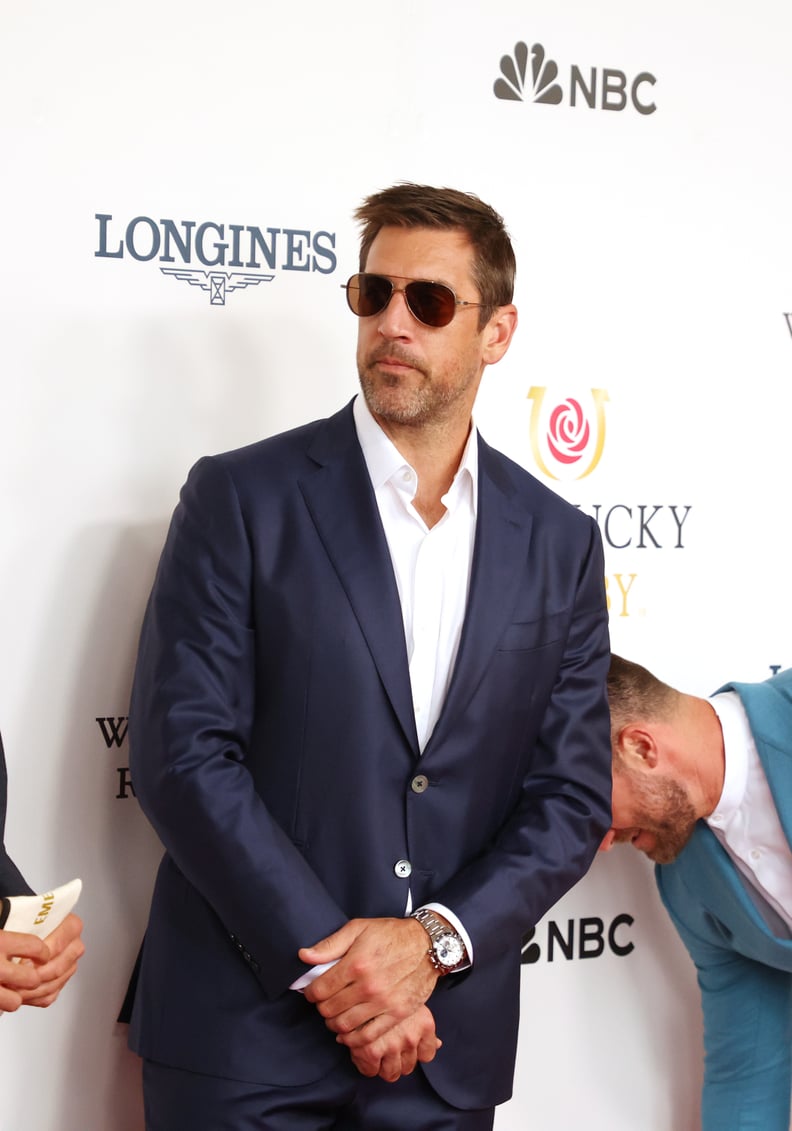 Aaron Rodgers at the 2023 Kentucky Derby