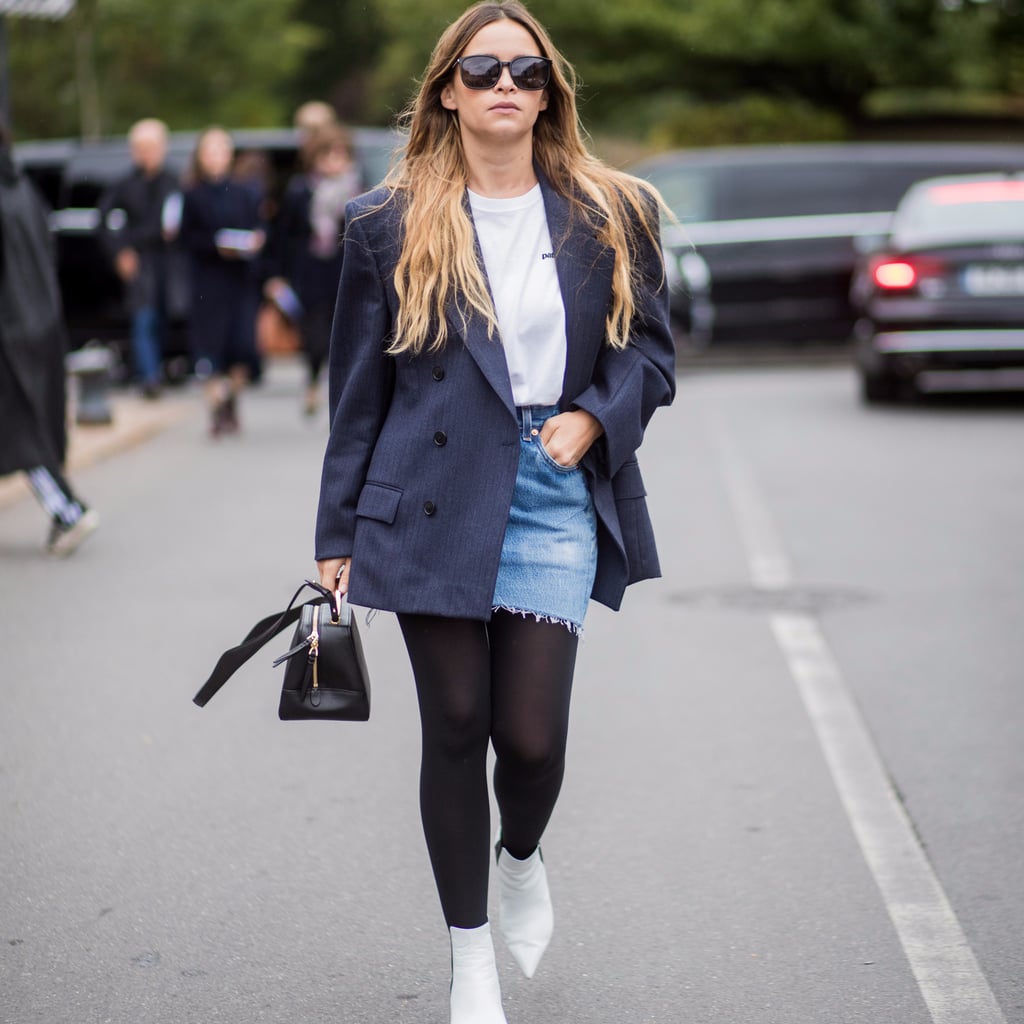 How to Wear Tights | POPSUGAR Fashion