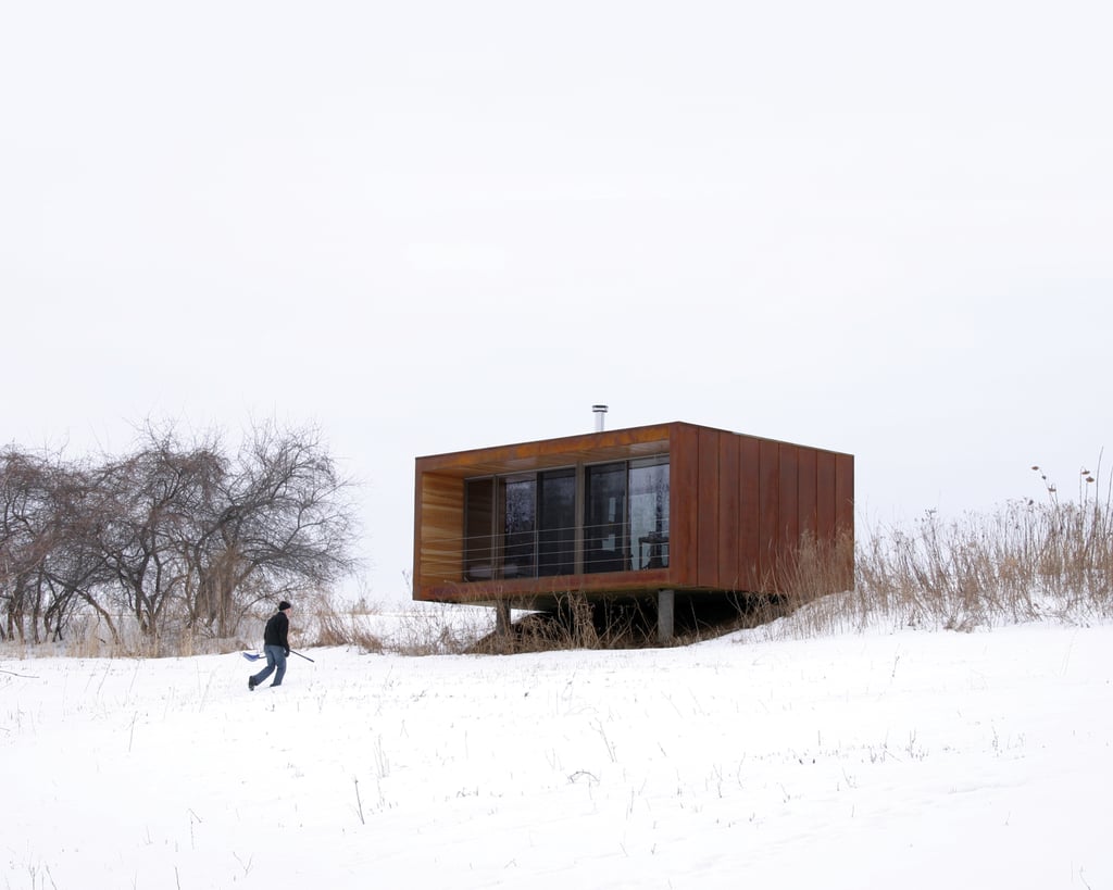 Noted as the "iconic" weeHouse, the Arado home cost only $60,000 to build. This miniature dwelling is a testament to the durability of tiny homes, easily enduring Wisconsin's frigid Winters and hot Summers. Noted as the "iconic" weeHouse, the Arado home cost only $60,000 to build. This miniature dwelling is a testament to the durability of tiny homes, easily enduring Wisconsin's frigid Winters and hot Summers.