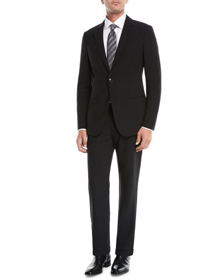 Giorgio Armani Men's Crepe Wool Two-Piece Suit