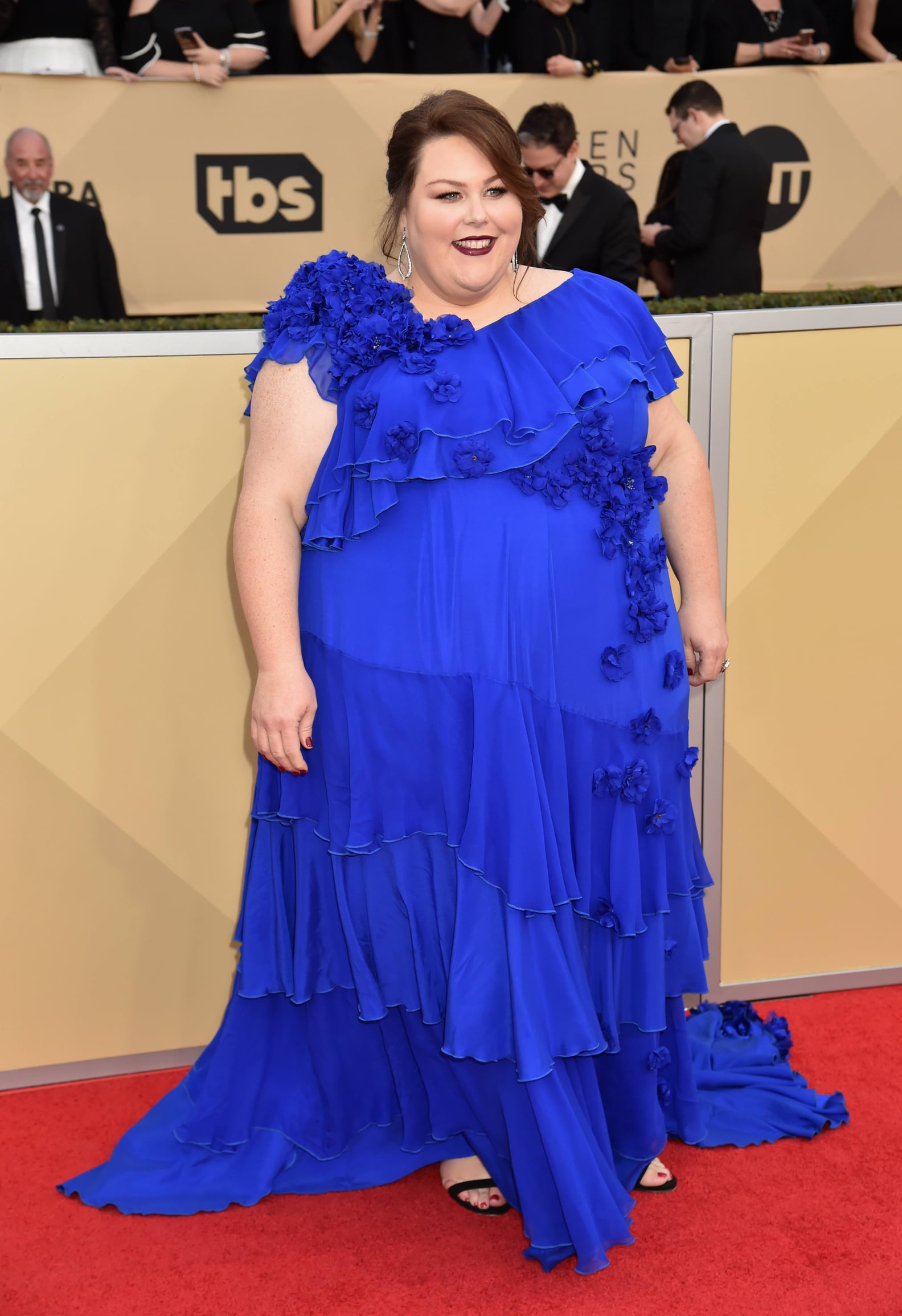 Chrissy Metz Wearing Stuart Weitzman Shoes | POPSUGAR Fashion