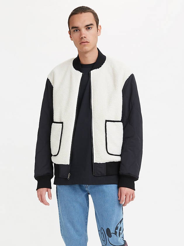 Levi's x Disney Reversible Bomber Jacket - Black | 10 Fun Pieces From the  New Levi's x Disney Collection We Need ASAP | POPSUGAR Fashion Photo 11