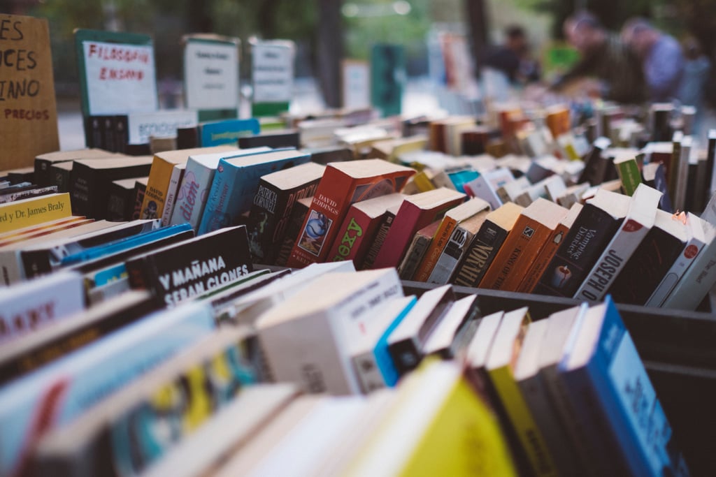 Give away books to those in need.