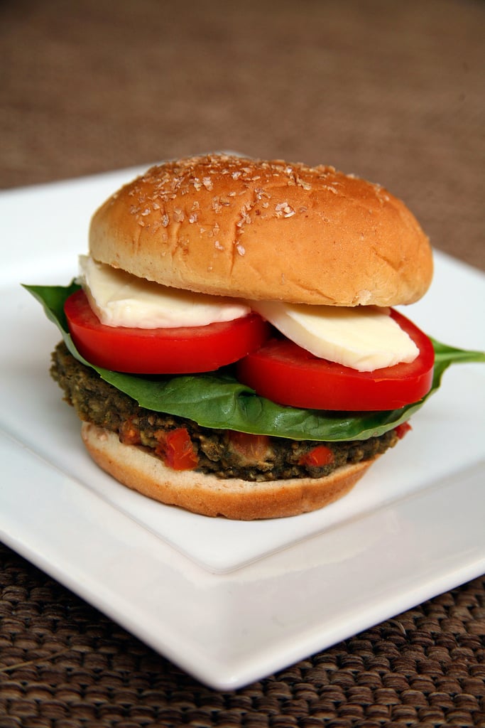 Caprese Veggie Burger Caprese Veggie Burger