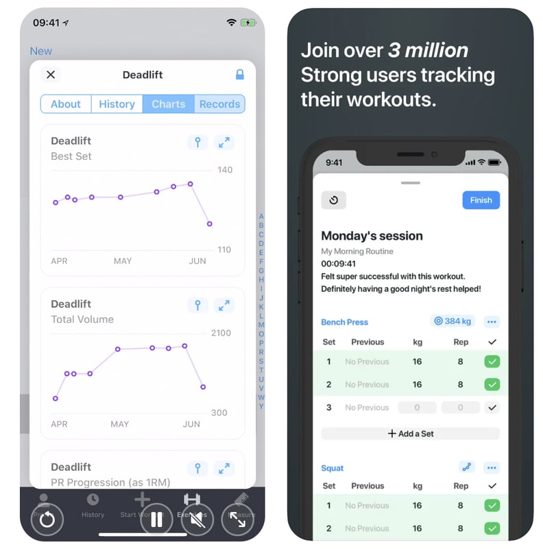 Best Gym-Workout App: Strong