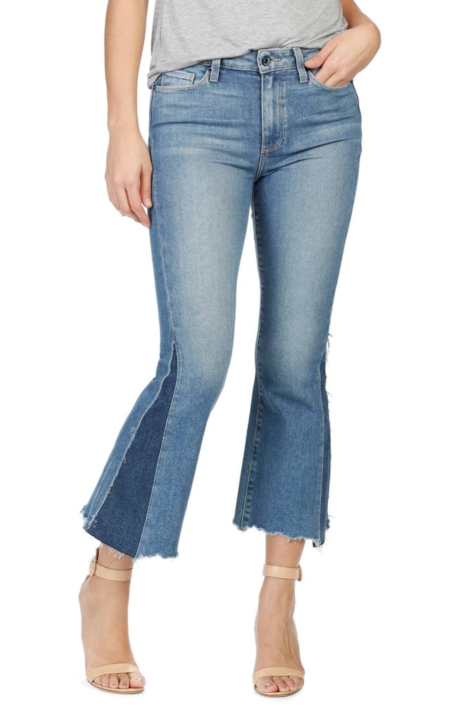 Paige Crop Flare Jeans