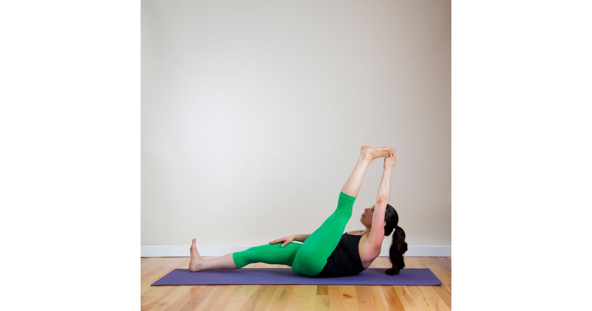 Reclining Big Toe Yoga Poses You Can Do in Bed POPSUGAR Fitness Photo 3