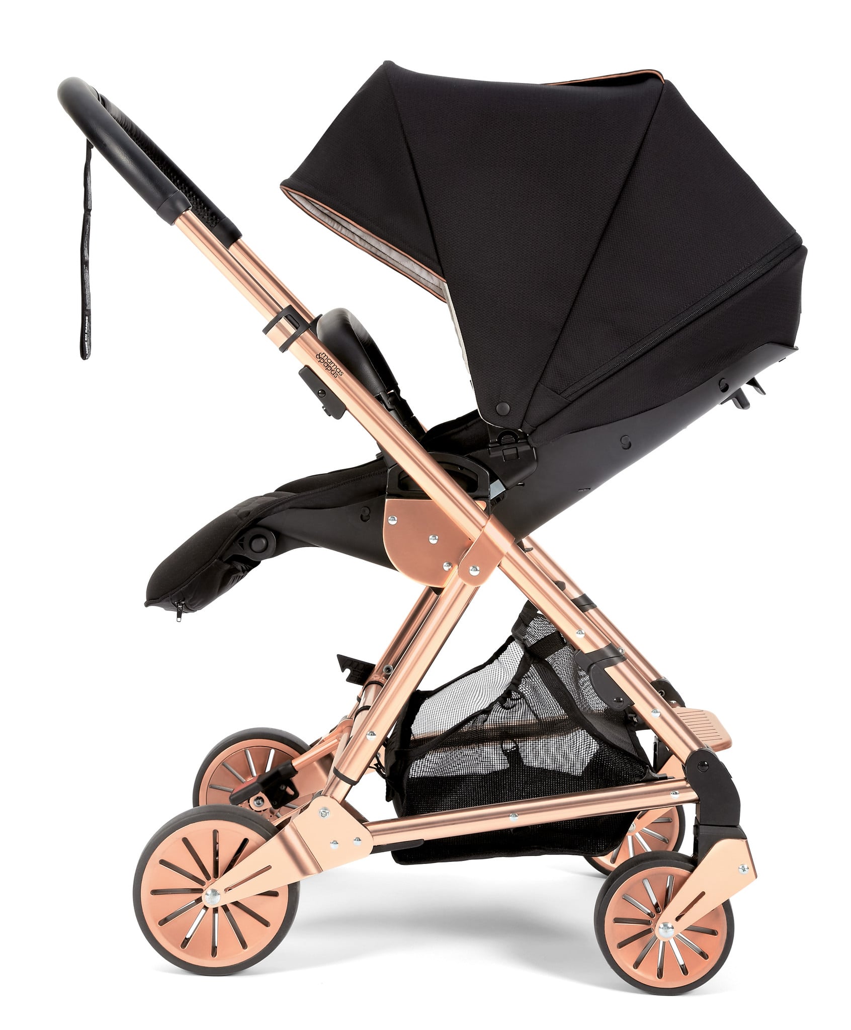 versace baby stroller white