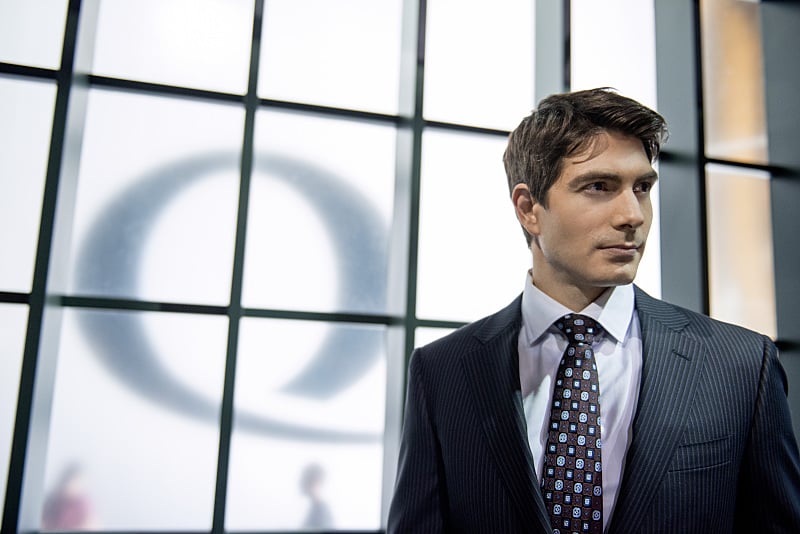 Brandon Routh makes his first appearance as Ray Palmer, aka The Atom.