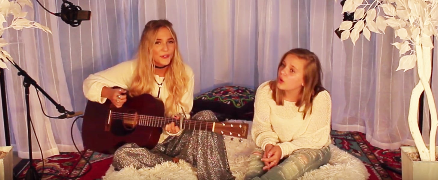 Lennon and Maisy Cover "Lean On" Video POPSUGAR Entertainment