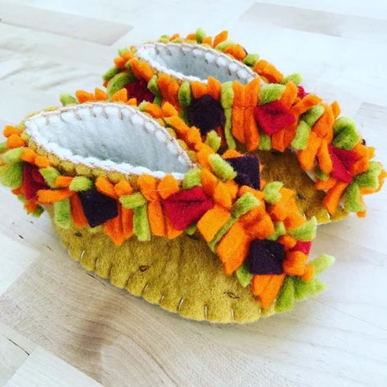 Cute Taco Booties For Babies — They Come With Cheese!
