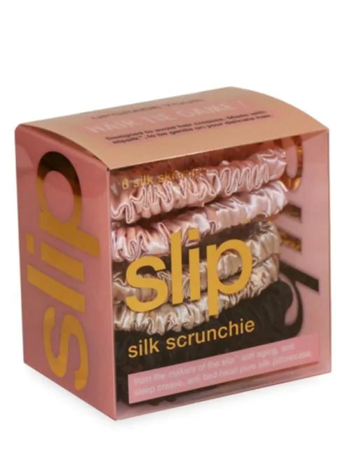 Slip Six-Pack Skinny Silk Scrunchies