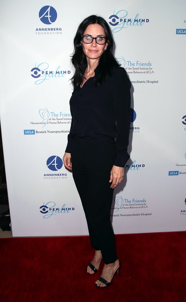 Lisa Kudrow and Courteney Cox at Open Mind Gala March 2017