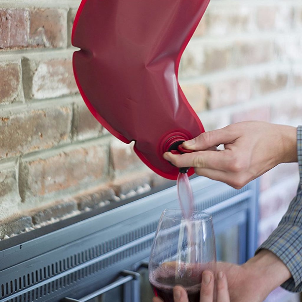 Wine-Filled Stocking Flasks
