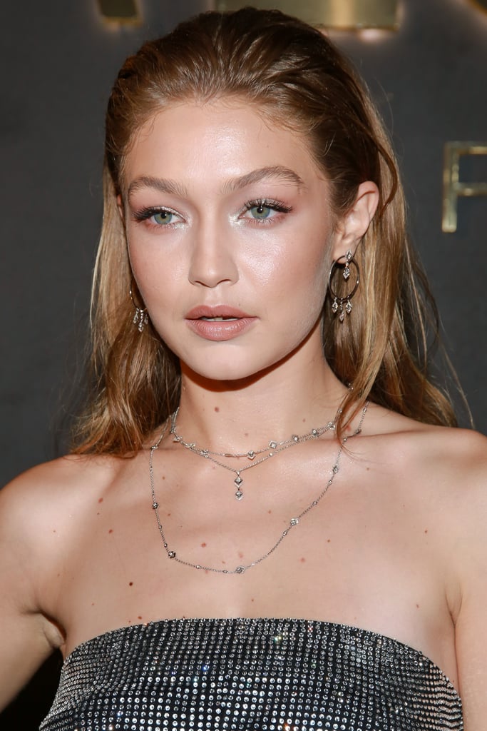 Gigi Hadid's Sparkly Jumpsuit September 2018