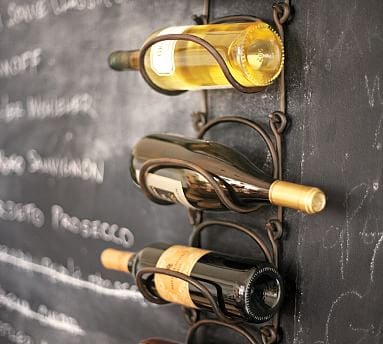 iron wine racks