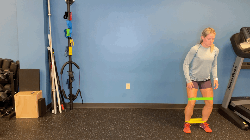 Glute Activation: Side Step