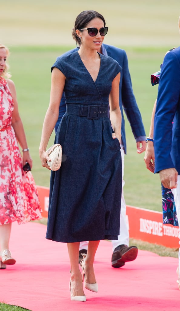 Meghan Markle's Blue Dress With Pockets