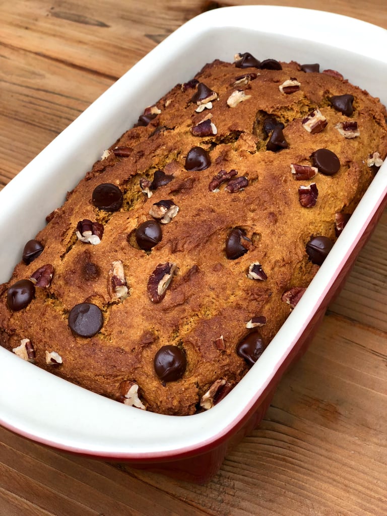 Chocolate Chip Protein-Packed Pumpkin Bread
