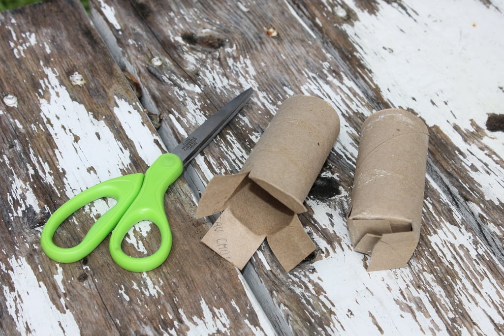 Toilet Paper Roll Starter Pots Hack