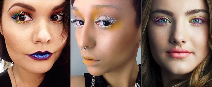 Real-Girl Rainbow Lashes | Instagram