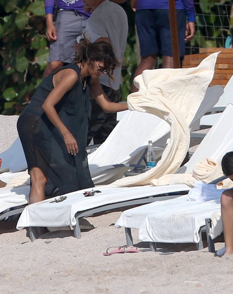 Halle Berry and Olivier Martinez on Vacation in Mexico 2016