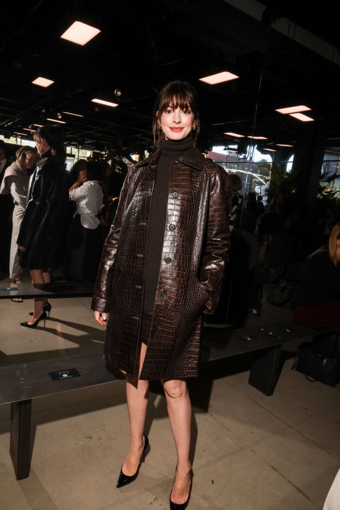Anne Hathaway at Michael Kors Show at New York Fashion Week 2022