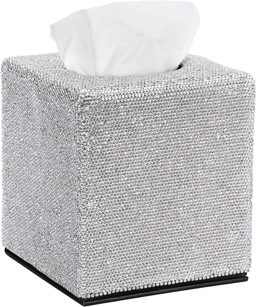 Sumnacon Bling Square Tissue Box Cover