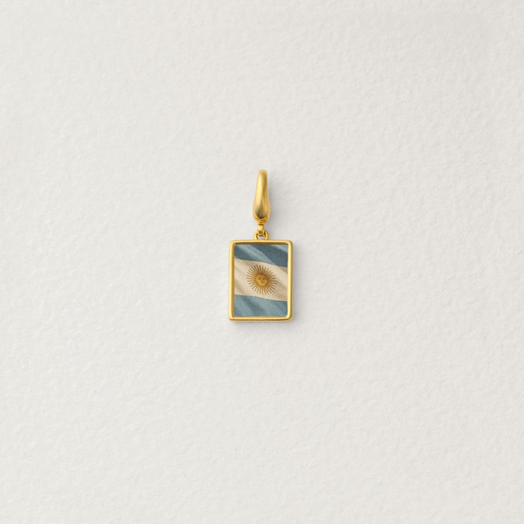 Raiz Wear Your Flag Charm