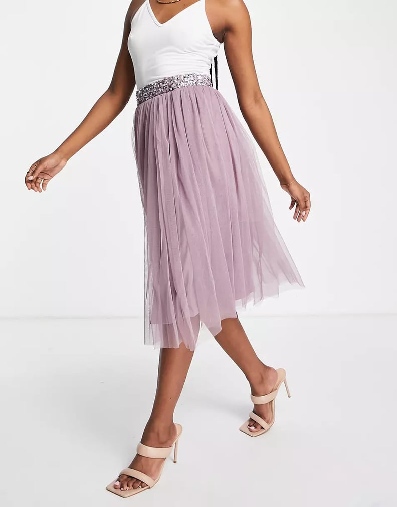 Best Midi Tulle Skirt: ASOS Maya Tulle Midi Skirt