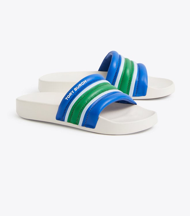 Tory Burch Striped Slide