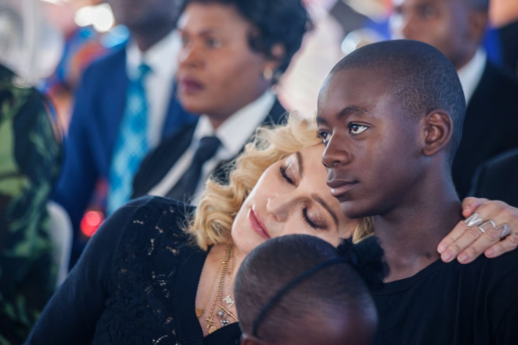 Madonna With Her Kids Opening Hospital in Malawi July 2017