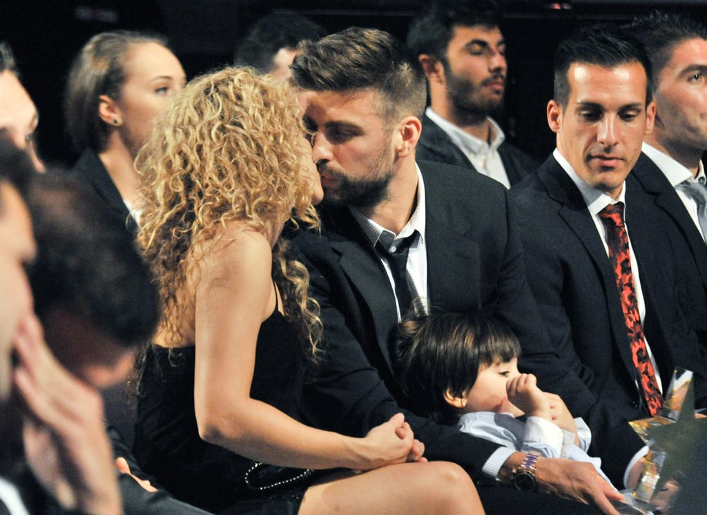 Shakira & Gerard Pique PDA at the Football Federation Awards