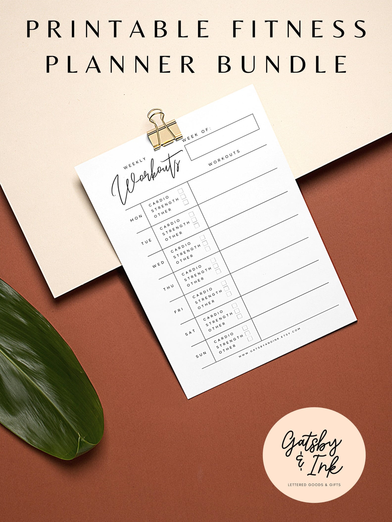 10 Printable Workout Calendars to Help You Crush Your Goals | PS Fitness