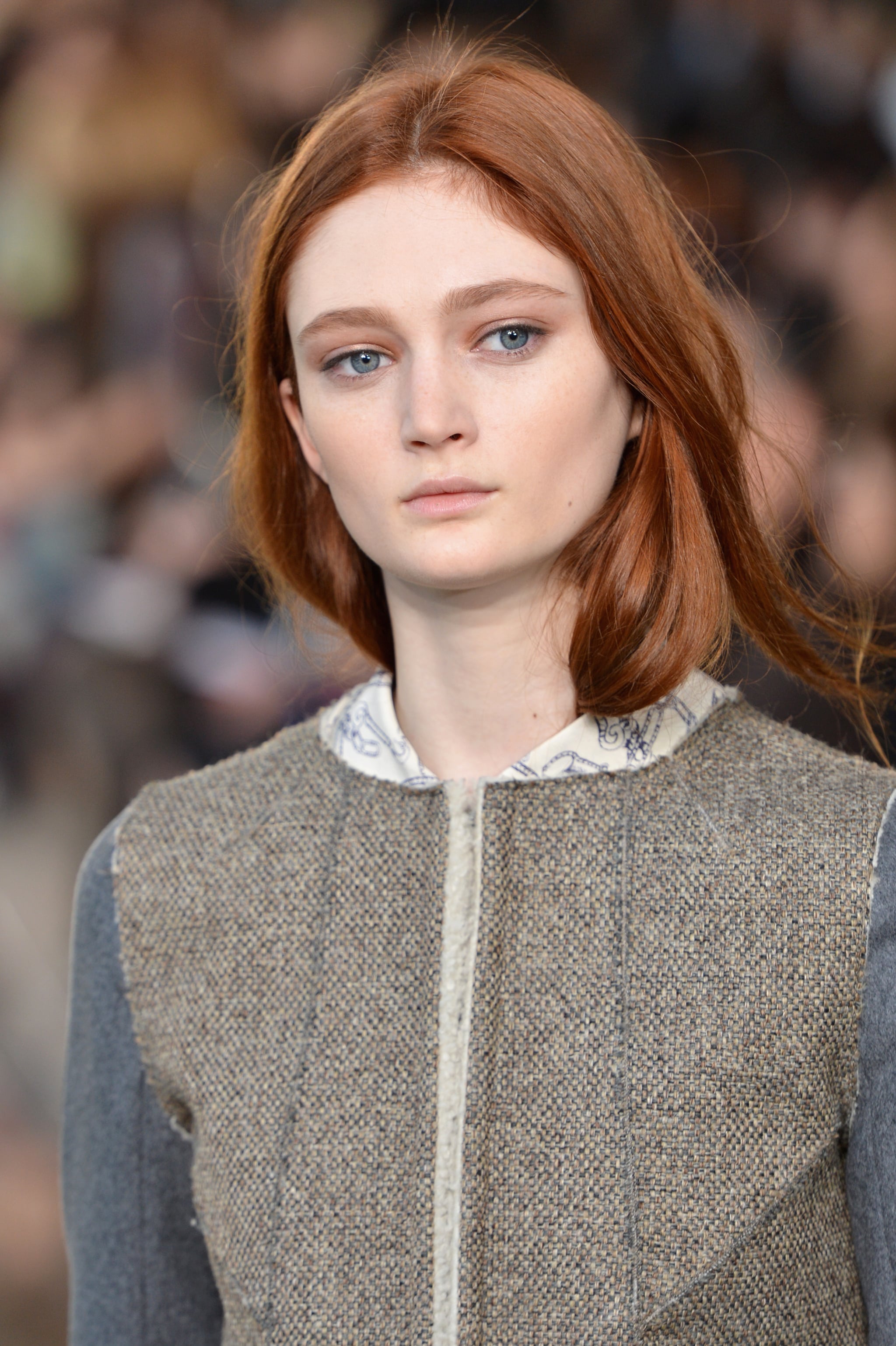 Tory Burch Fall 2014 Hair and Makeup | Runway Pictures | POPSUGAR Beauty