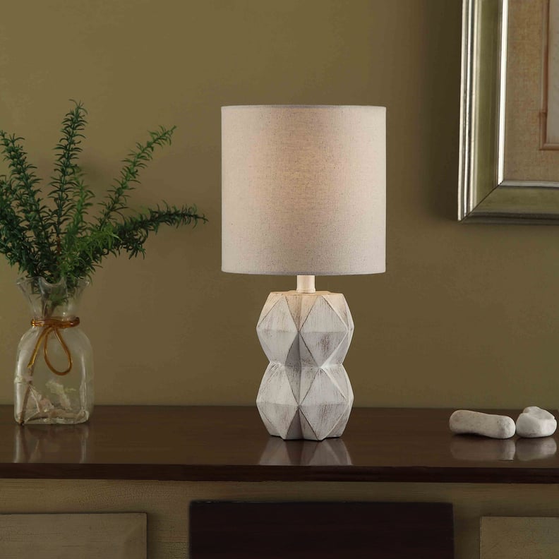 Better Homes & Gardens Faceted Faux Wood Table Lamp