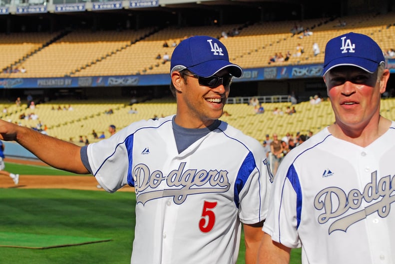 Bonus points for how great he looked in a baseball uniform.