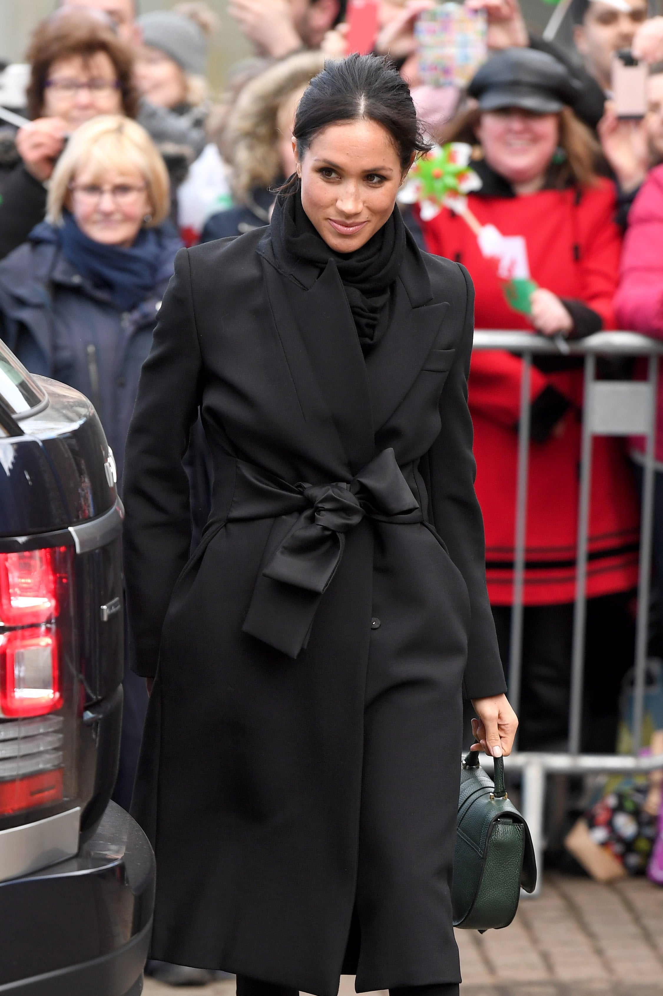 Meghan Markle's bag breaks royal protocol - Strathberry bag